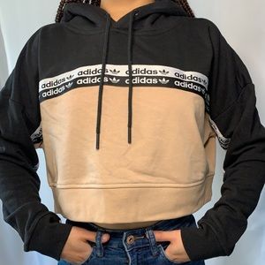 Adidas cropped hoodie
